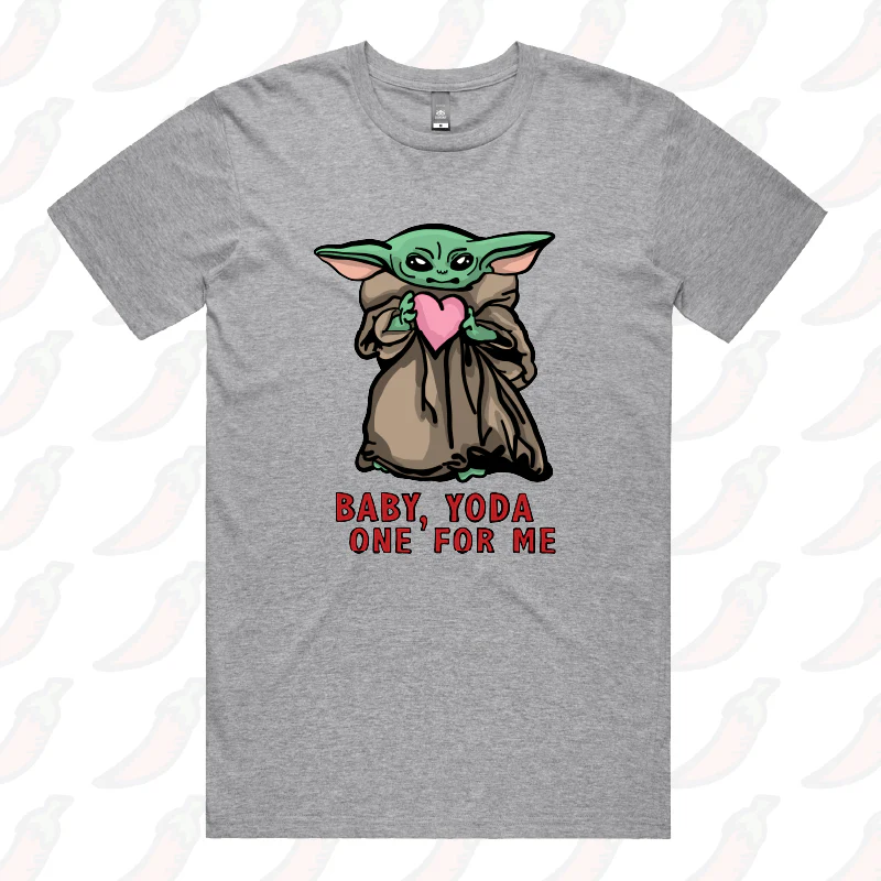 Baby Yoda Love 👽❤️ - Men's T Shirt - Image 10