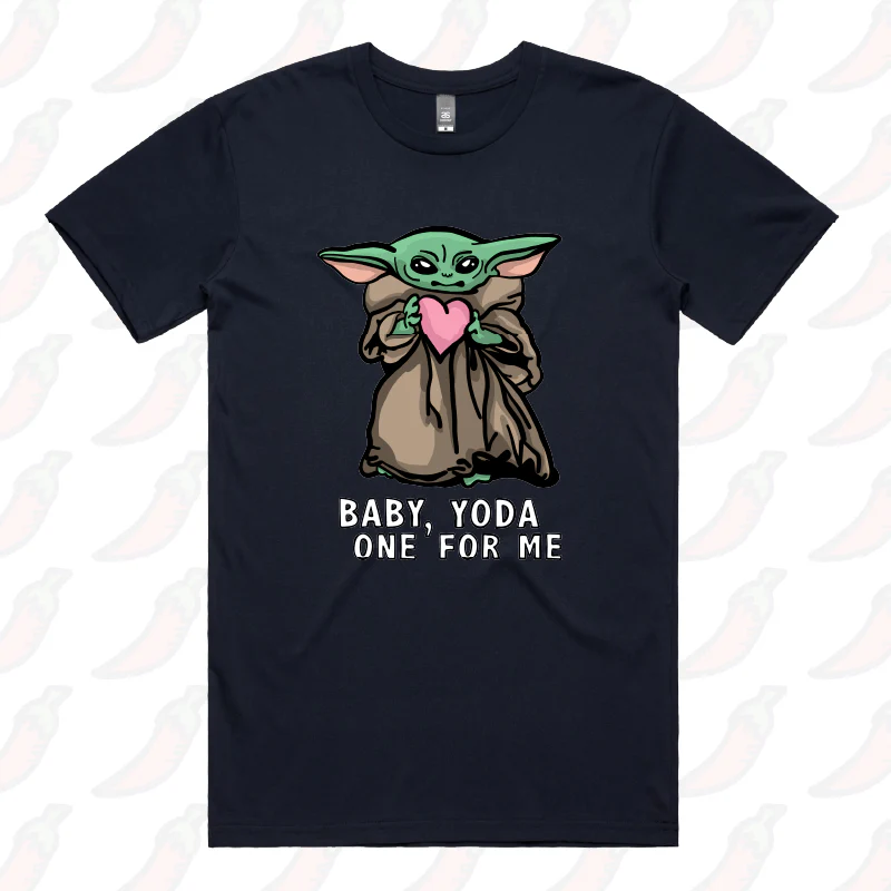 Baby Yoda Love 👽❤️ - Men's T Shirt - Image 14