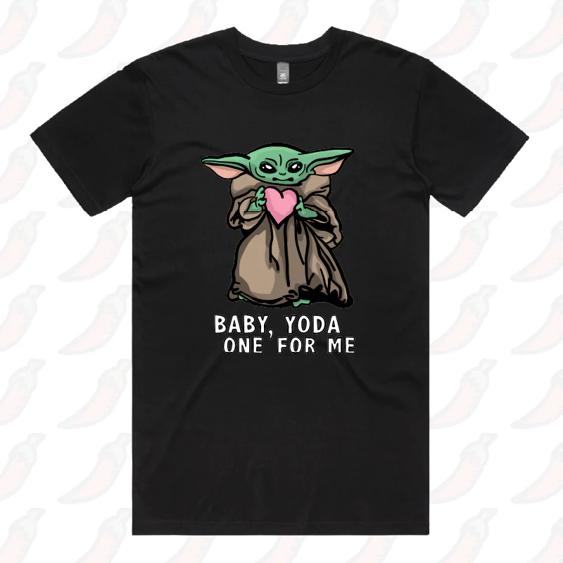 Baby Yoda Love 👽❤️ - Men's T Shirt - Image 7