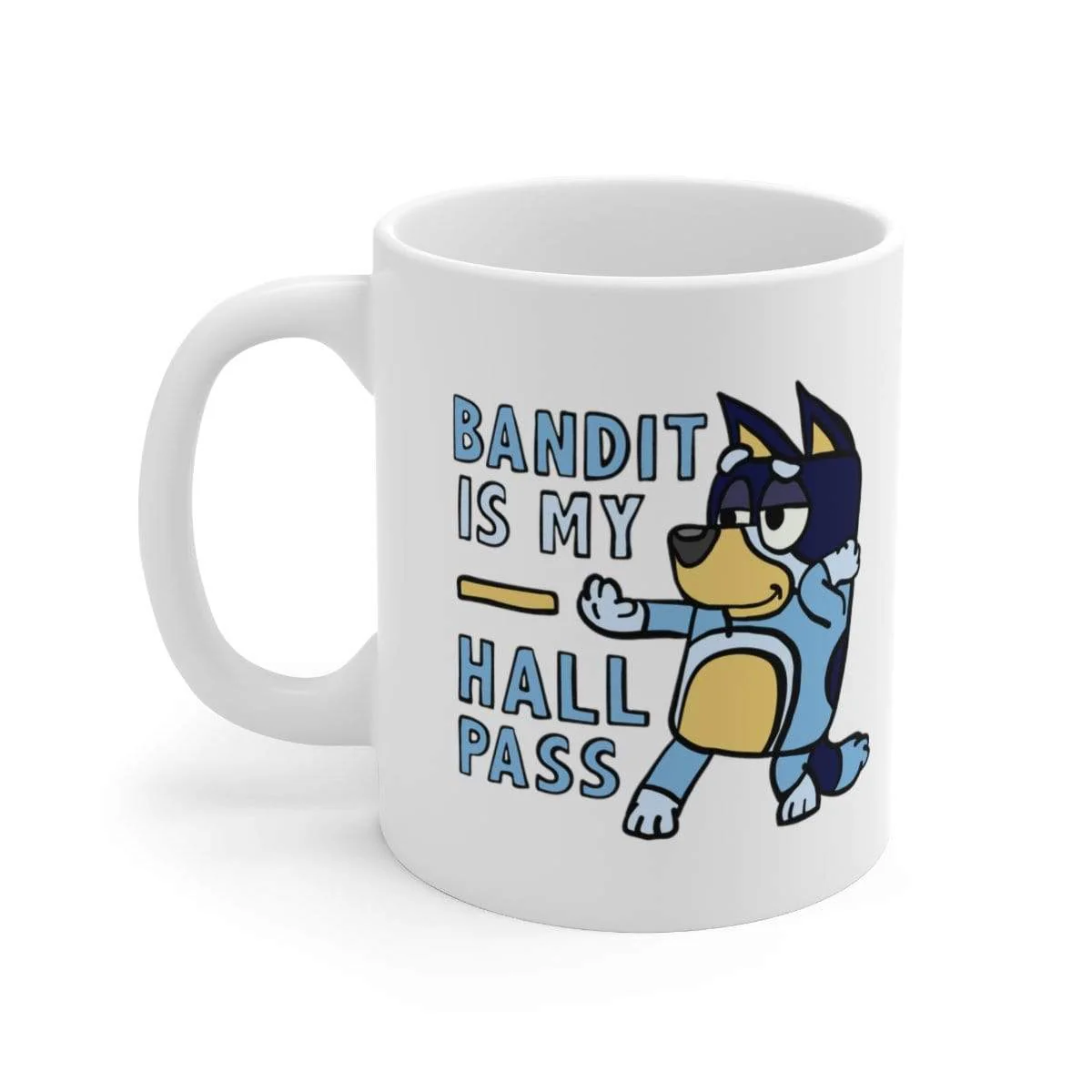 Bandit Hall Pass ๐ฆด - Coffee Mug - Image 3