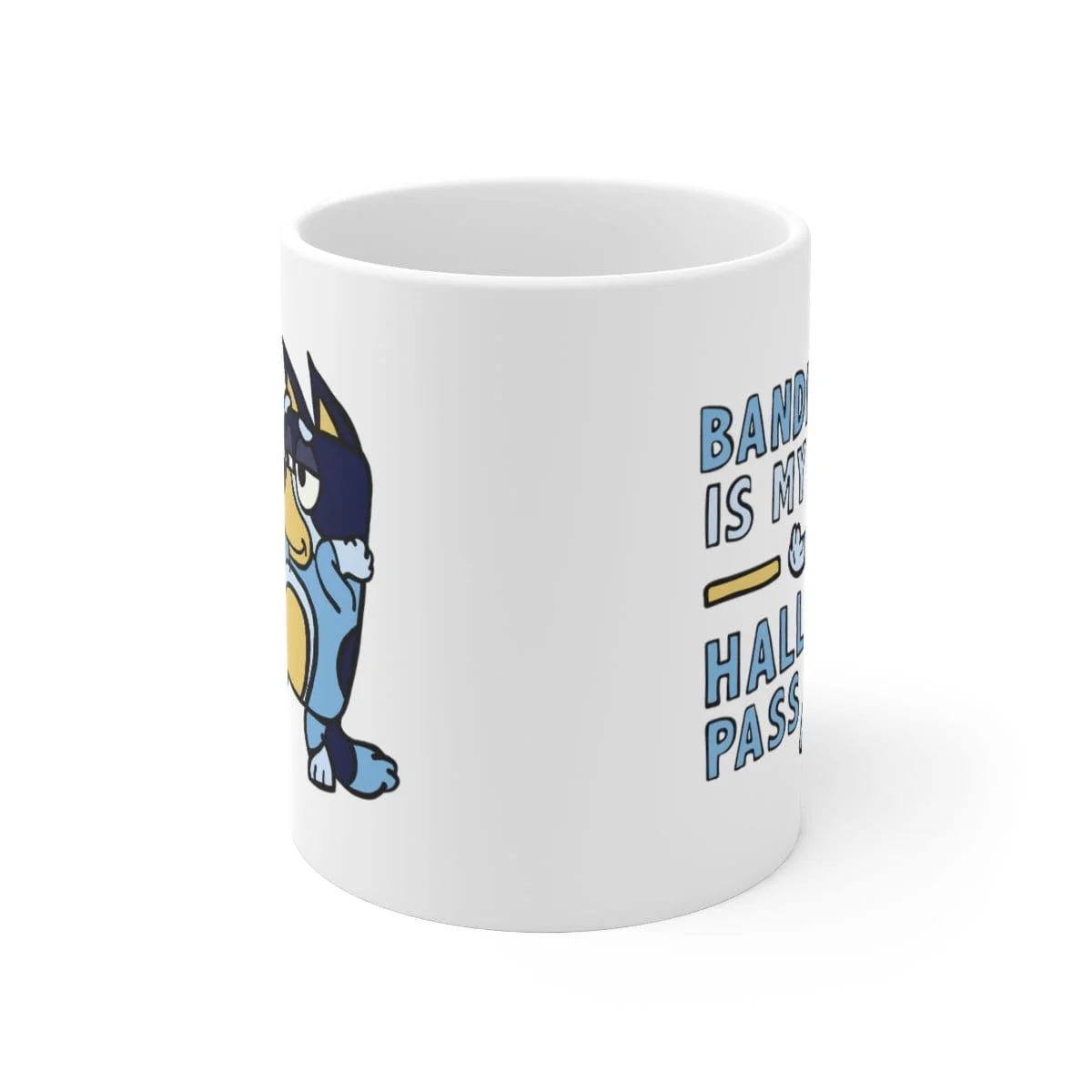 Bandit Hall Pass ๐ฆด - Coffee Mug - Image 4