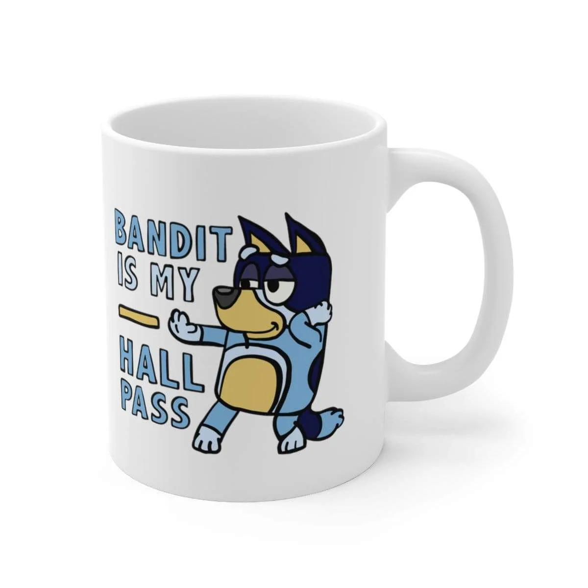 Bandit Hall Pass ๐ฆด - Coffee Mug - Image 5