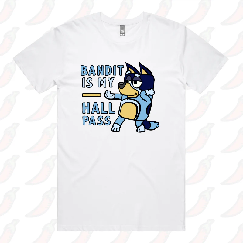 Bandit Hall Pass 🦴 - Men's T Shirt - Image 12