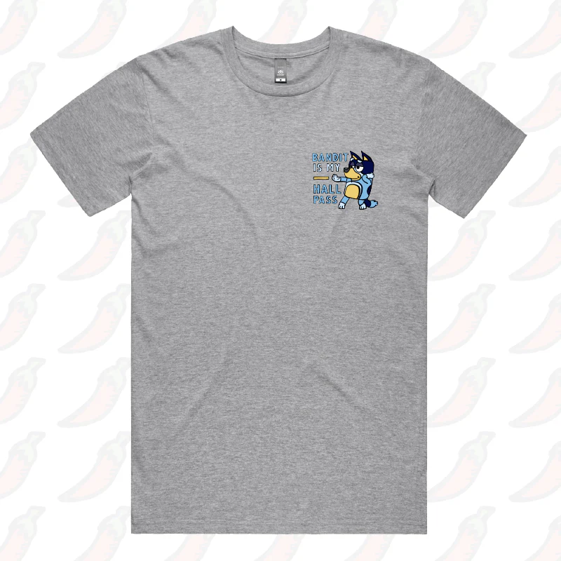 Bandit Hall Pass 🦴 - Men's T Shirt - Image 6