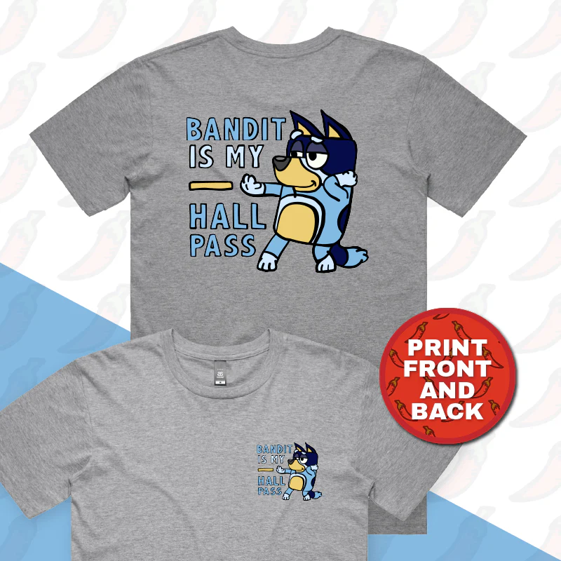 Bandit Hall Pass 🦴 - Men's T Shirt - Image 7