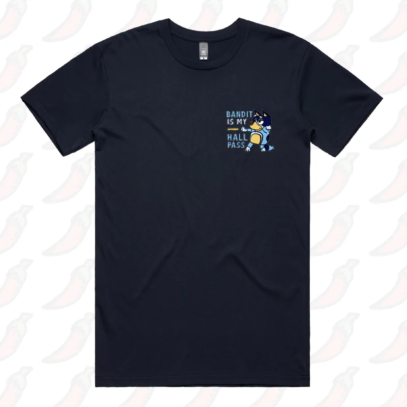 Bandit Hall Pass 🦴 - Men's T Shirt - Image 9