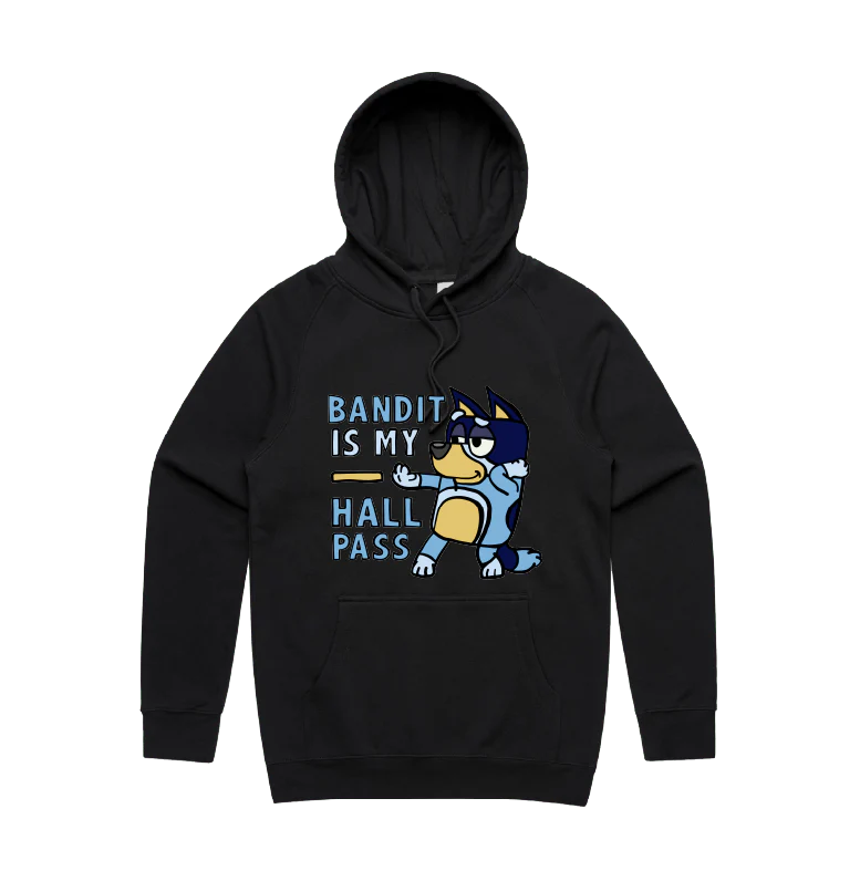 Bandit Hall Pass 🦴 - Unisex Hoodie - Image 4
