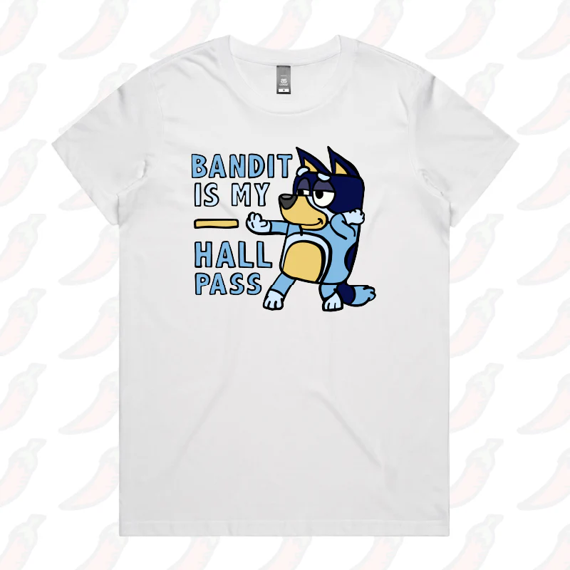 Bandit Hall Pass 🦴 - Women's T Shirt - Image 7