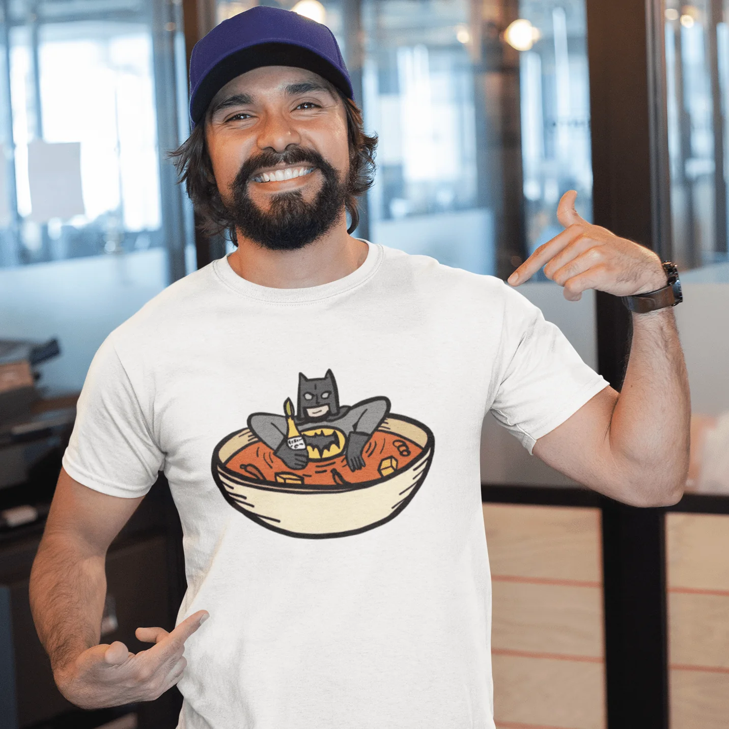 Bat Soup 🦇 - Men's T Shirt - Image 4