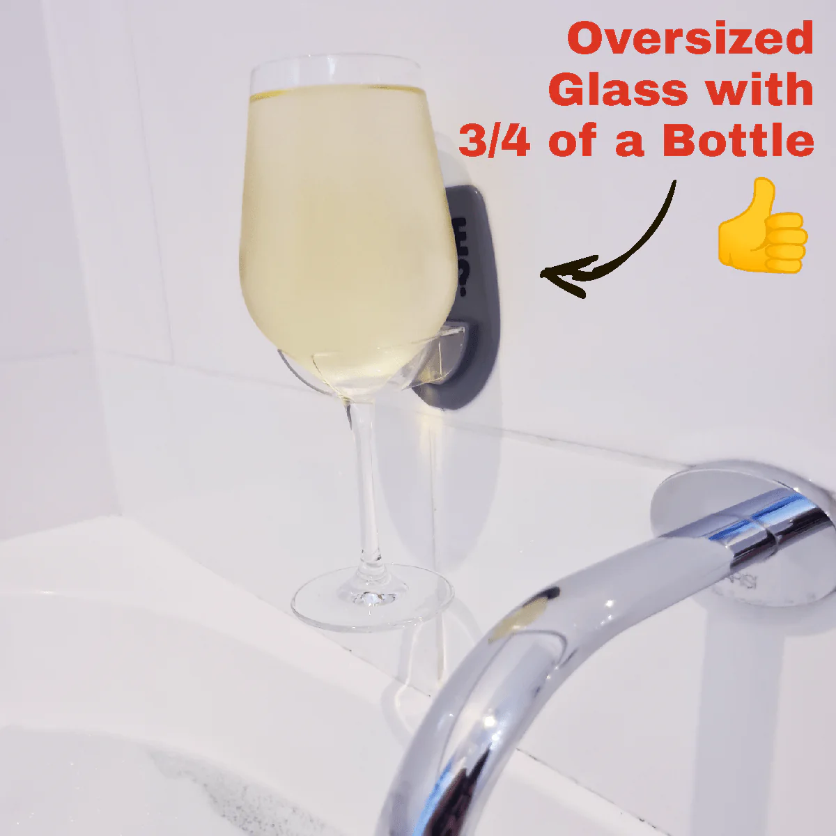 Bath Wine 🛀 - Stick On Wine Holder - Image 7
