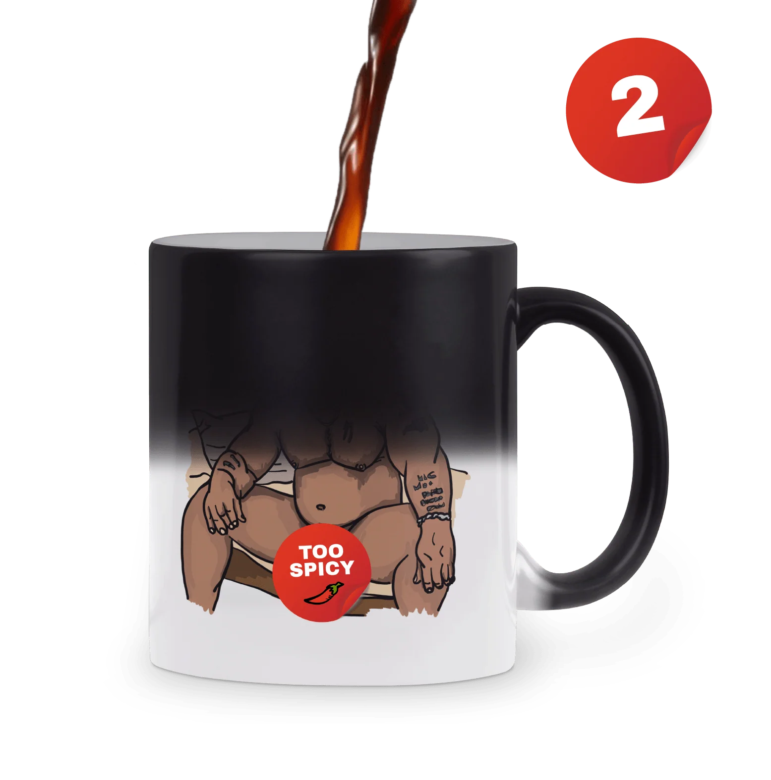 Big Barry UNCENSORED 🍆 - Heat Reveal Mug - Image 3