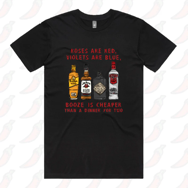 Boozy Date Night 🍸 - Men's T Shirt - Image 3