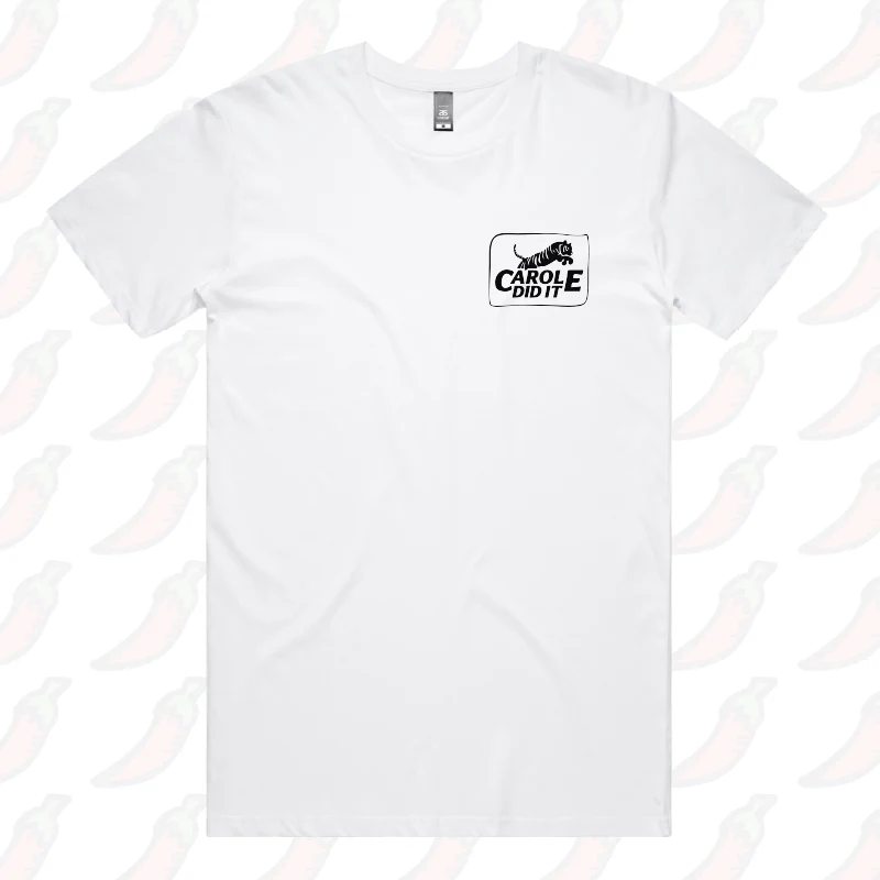Carole Did It ๐ฅฉ - Men's T Shirt - Image 4