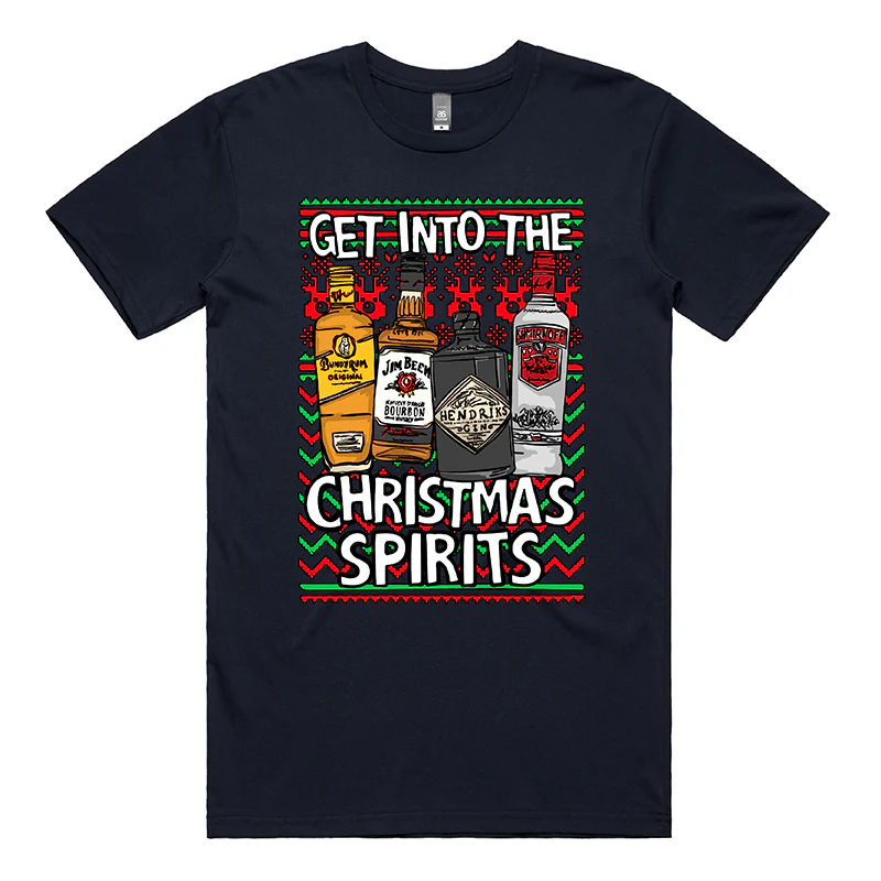 Christmas Spirits ๐ฅ - Men's T Shirt - Image 5