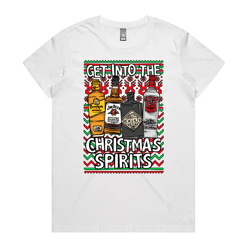 Christmas Spirits 🥃 - Women's T Shirt - Image 6