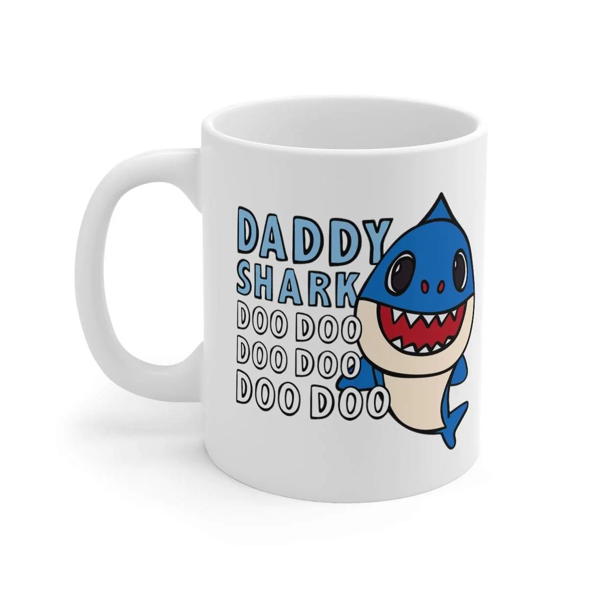 Daddy Shark 🦈 - Coffee Mug - Image 3