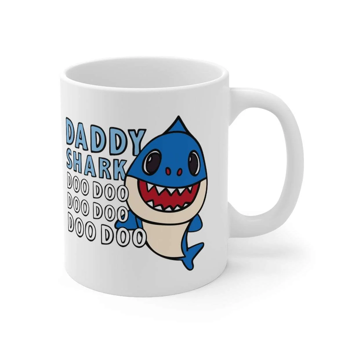 Daddy Shark 🦈 - Coffee Mug - Image 5