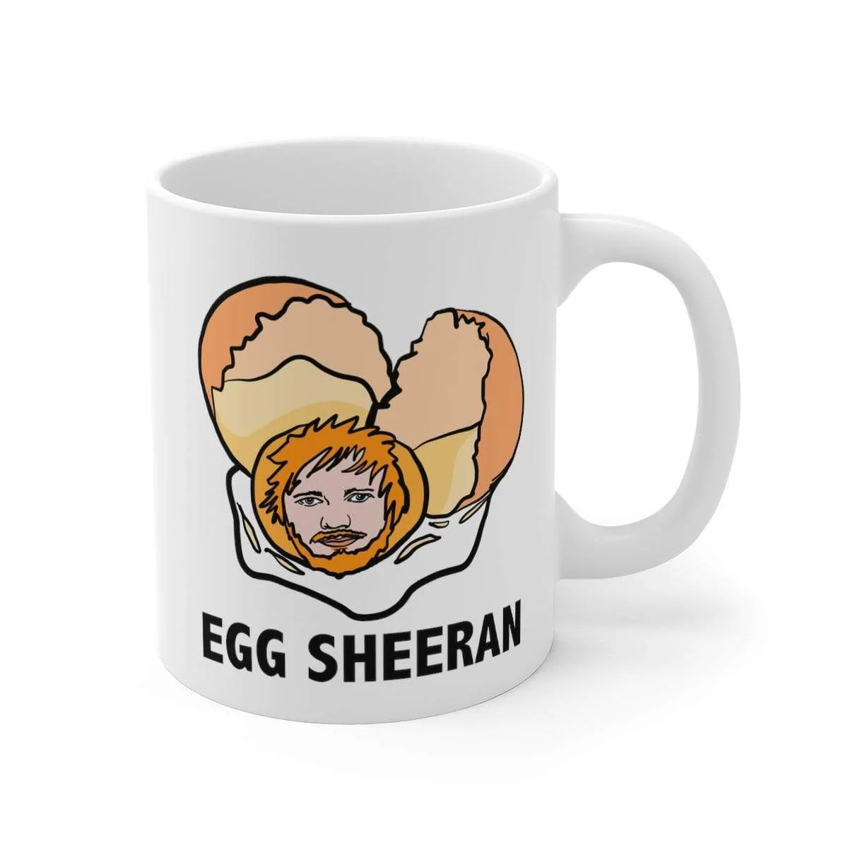 Egg Sheeran 🥚 - Coffee Mug - Image 5