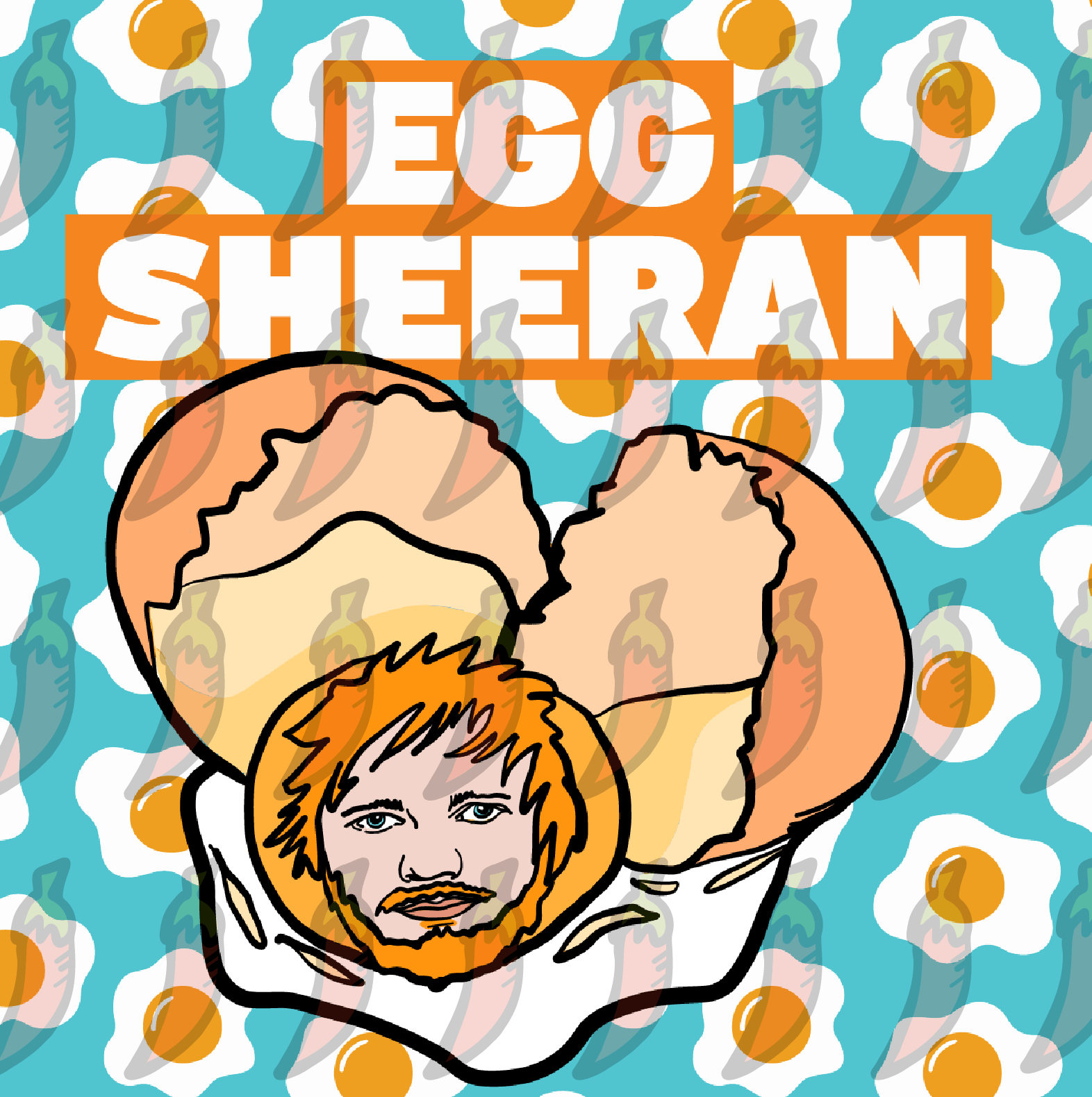 Egg Sheeran 🥚 - Stubby Holder - Image 3