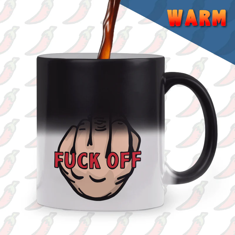 F*** Off ๐ - Heat Reveal Mug - Image 3
