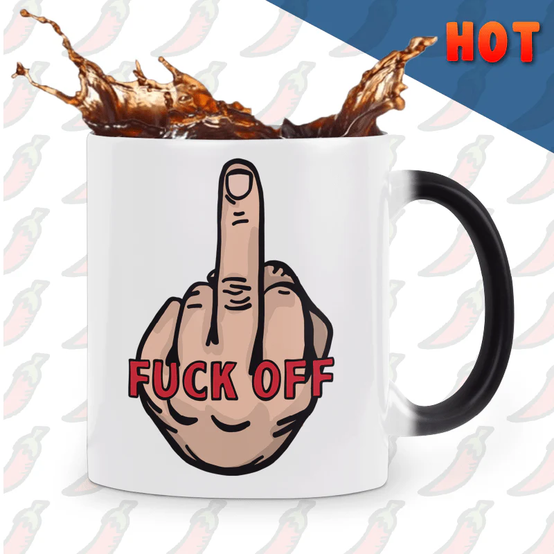 F*** Off ๐ - Heat Reveal Mug - Image 4
