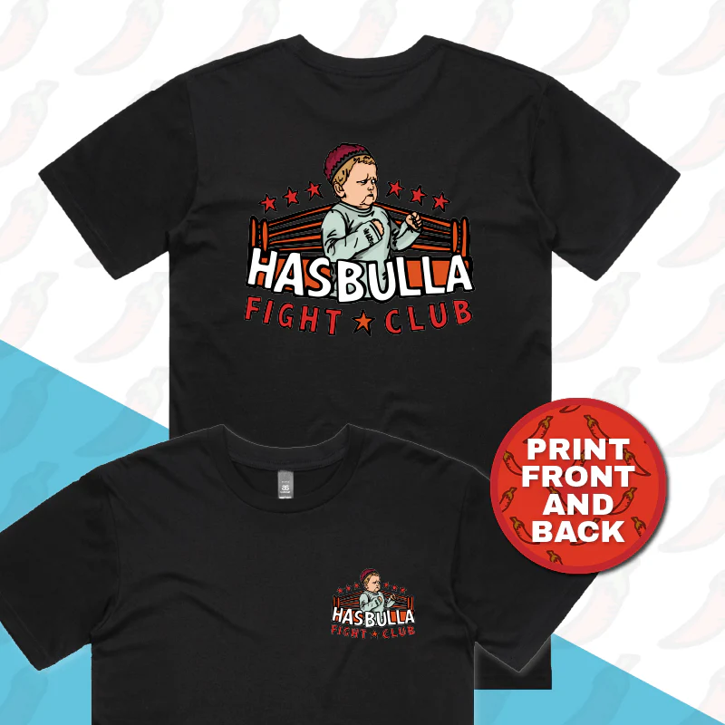 Hasbulla Fight Club 🥊 - Men's T Shirt - Image 8