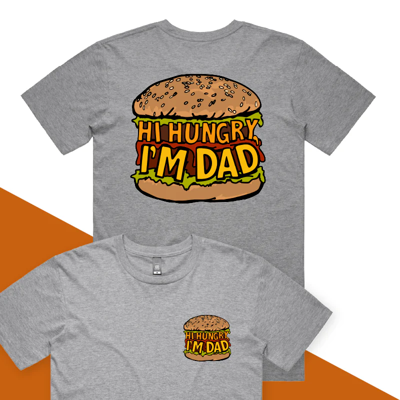 Hi Hungry, I'm Dad ๐ - Men's T Shirt - Image 11