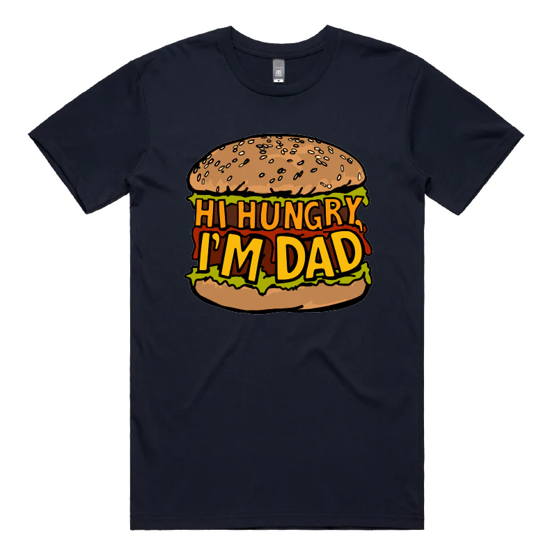 Hi Hungry, I'm Dad ๐ - Men's T Shirt - Image 13