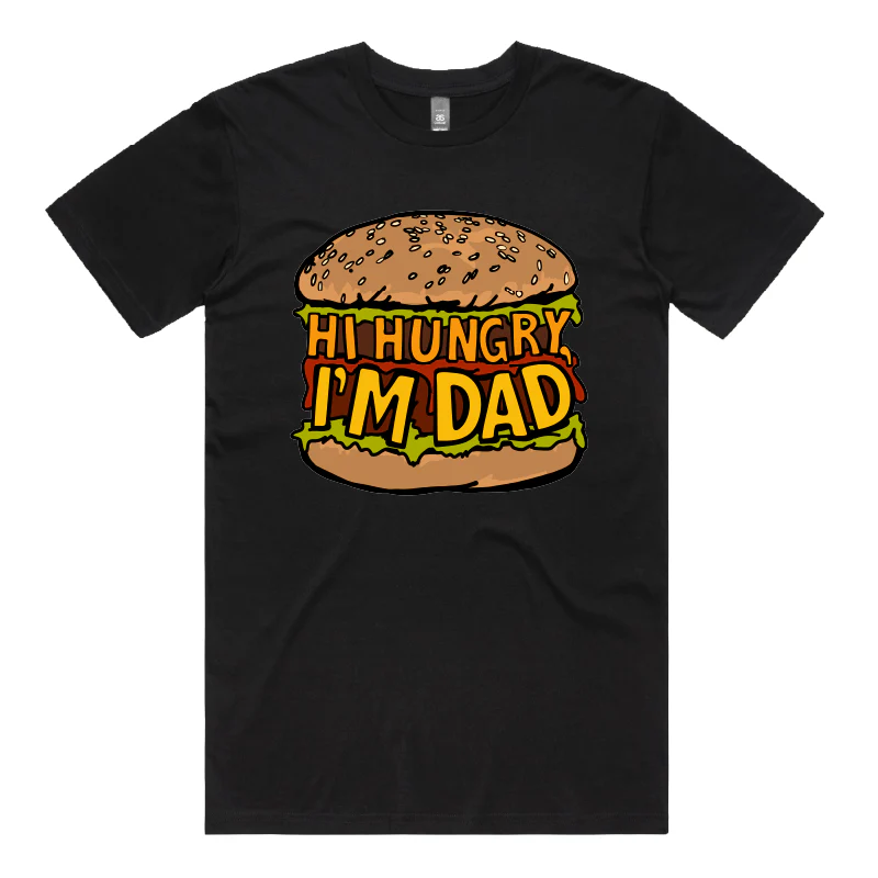 Hi Hungry, I'm Dad ๐ - Men's T Shirt - Image 3