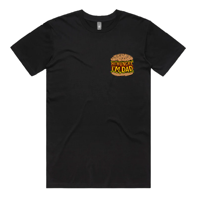 Hi Hungry, I'm Dad ๐ - Men's T Shirt - Image 4