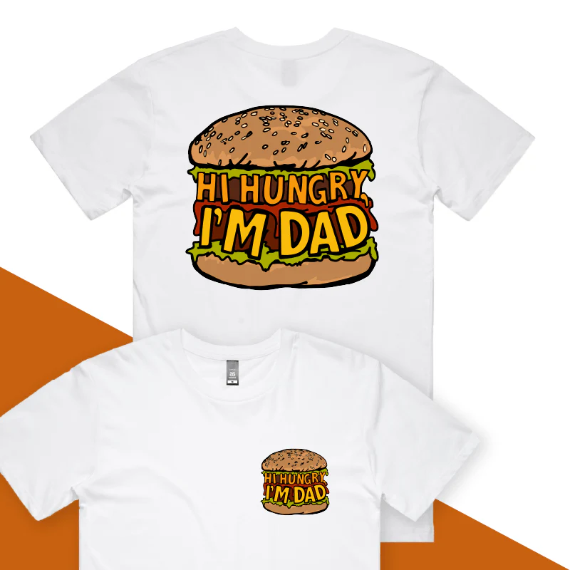 Hi Hungry, I'm Dad ๐ - Men's T Shirt - Image 8