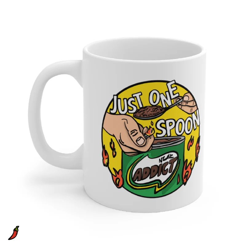 Just One Spoon 🥄 - Coffee Mug - Image 3