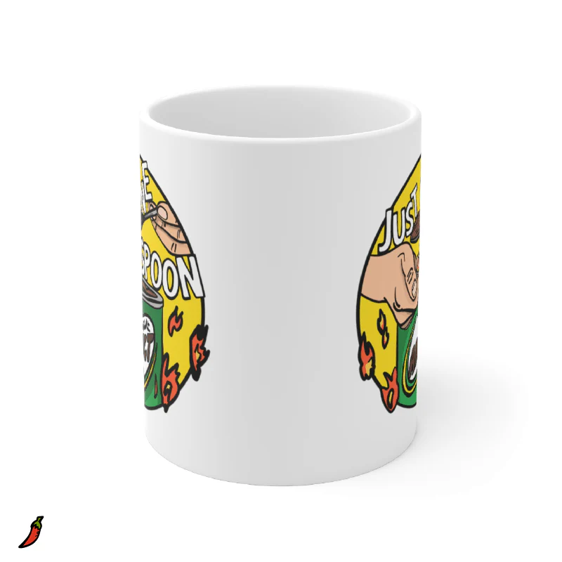Just One Spoon 🥄 - Coffee Mug - Image 4