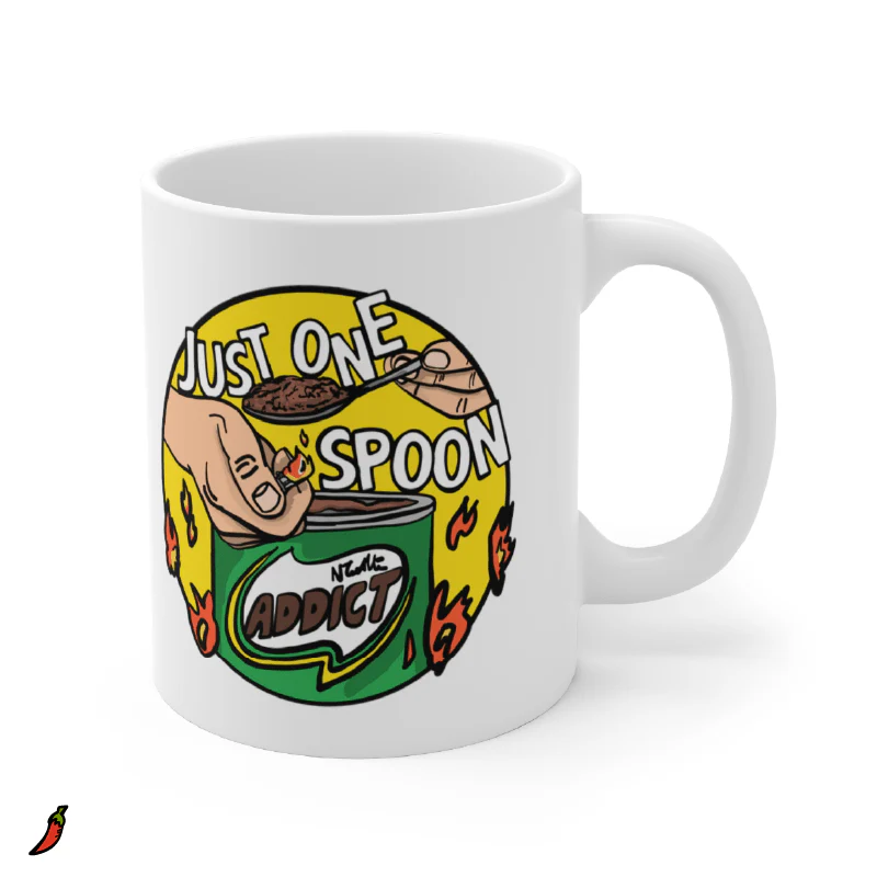 Just One Spoon 🥄 - Coffee Mug - Image 5