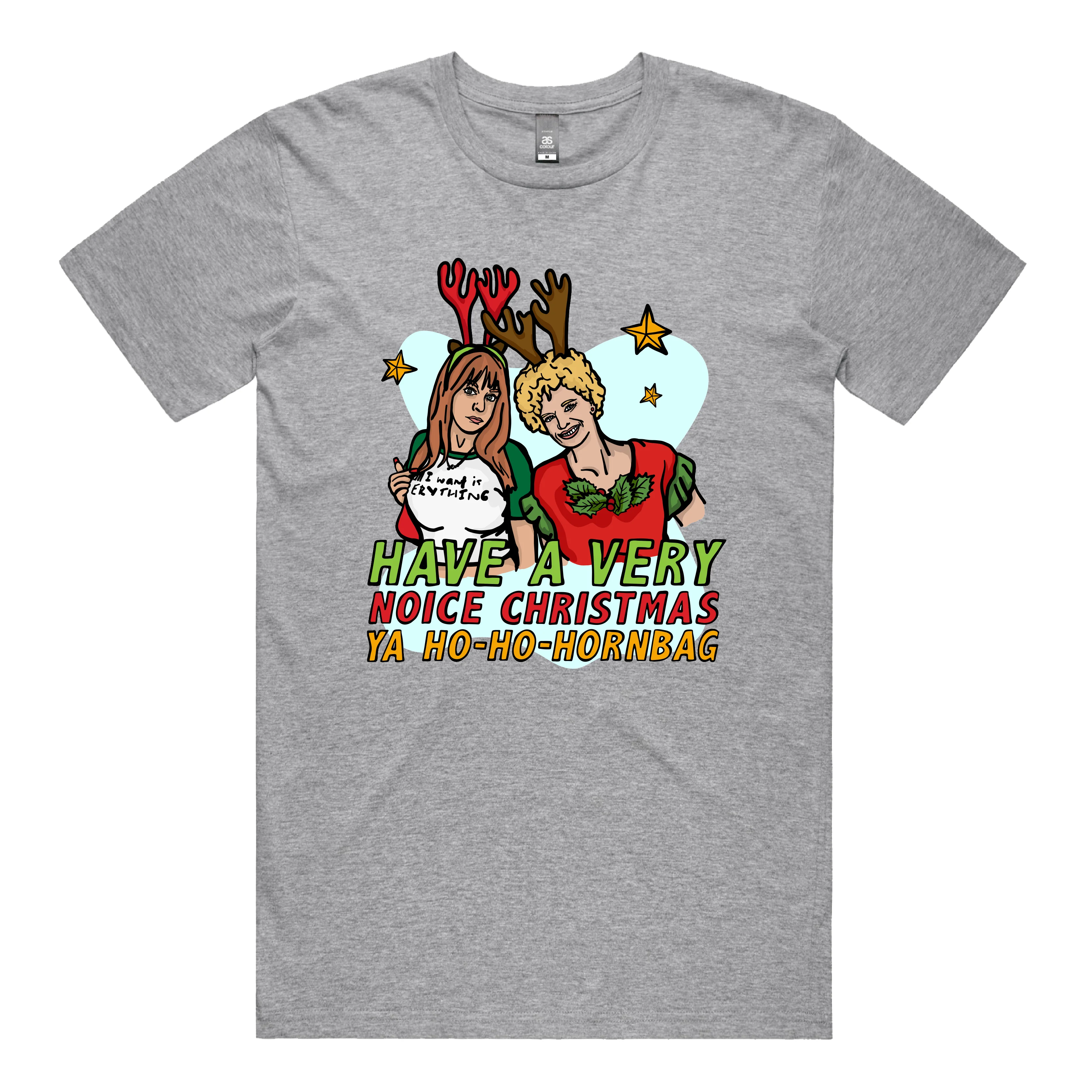 Kath & Kim Christmas 😈🎄 - Men's T Shirt - Image 10