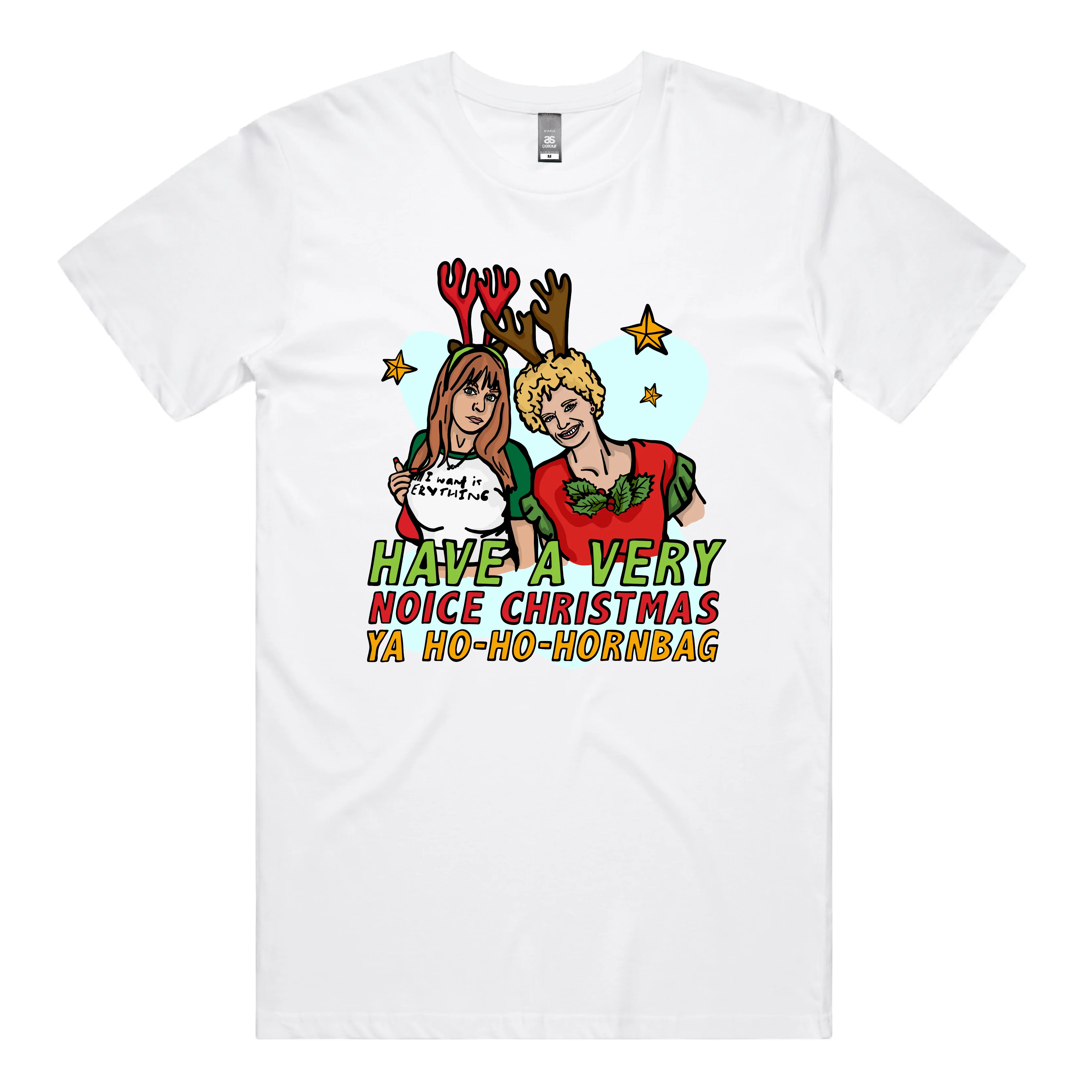 Kath & Kim Christmas 😈🎄 - Men's T Shirt - Image 13