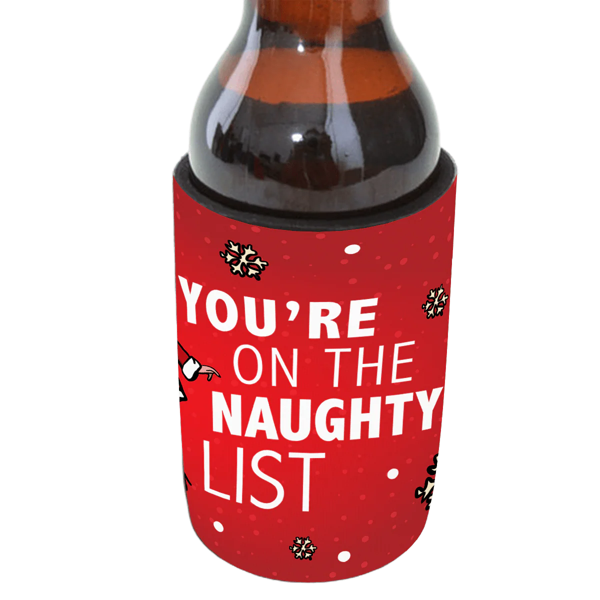 Mrs Claus Naughty List ๐คถ - Personalised Stubby Holder - Image 4