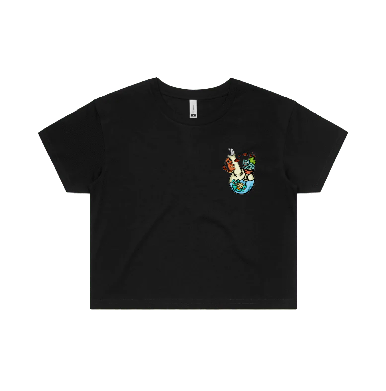 Pokebong 🦎 - Women's Crop Top - Image 3