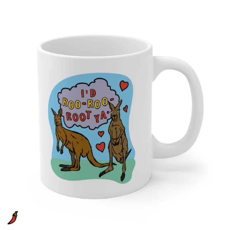Roo Roo Root Ya 🦘 – Coffee Mug - Image 5