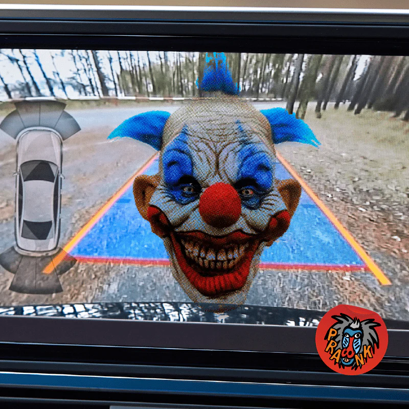 Scary Clown 🤡 - Reverse Camera Car Prank (2 Pack!) - Image 4