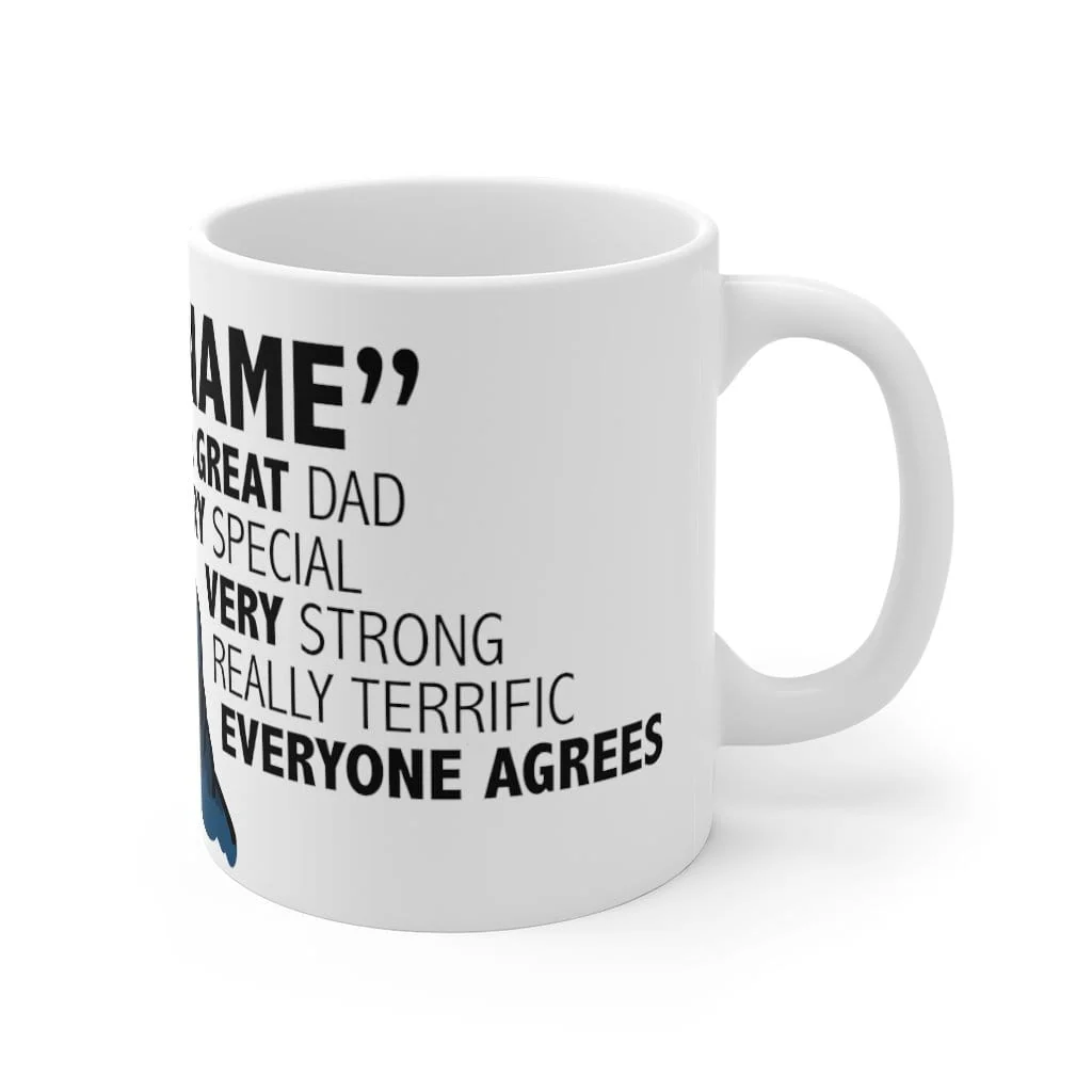 Trump Approves Your Dad 👌 - Personalised Coffee Mug - Image 4